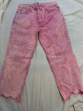 Pink Washed NWOT FREE PEOPLE  SIZE 30 Jeans